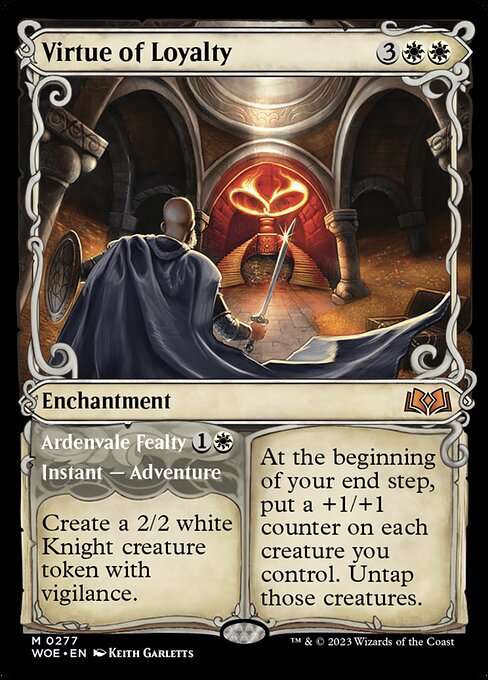 Virtue of Loyalty // Ardenvale Fealty [Foil]