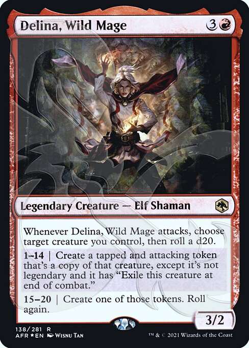 Delina, Wild Mage [Foil]