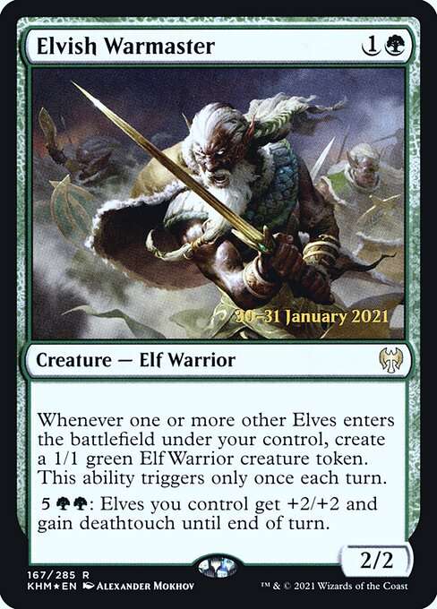 Elvish Warmaster [Foil]