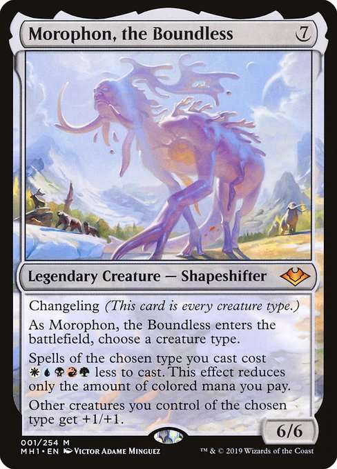 Morophon, the Boundless [Foil]