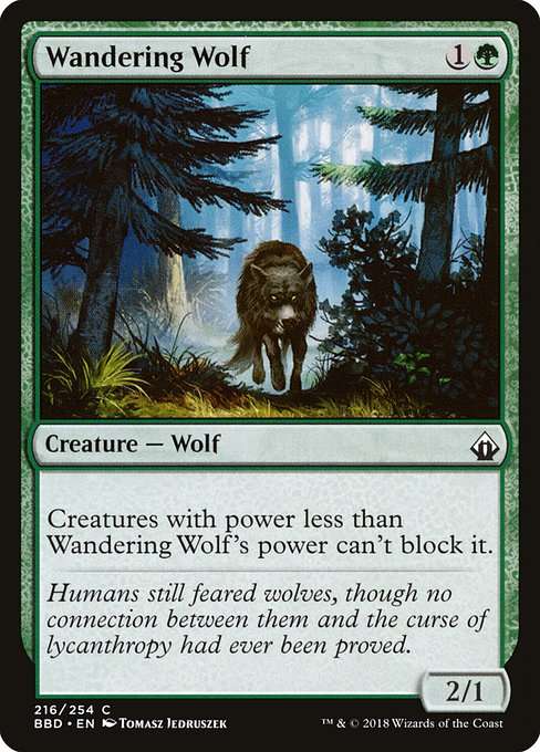 Wandering Wolf [Foil]