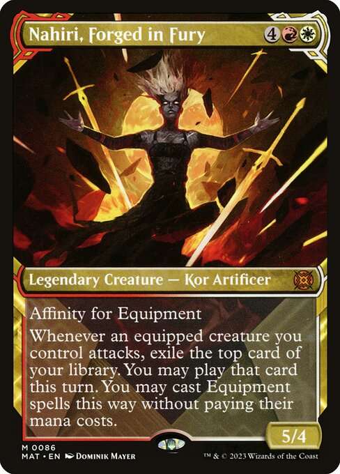 Nahiri, Forged in Fury [Foil]