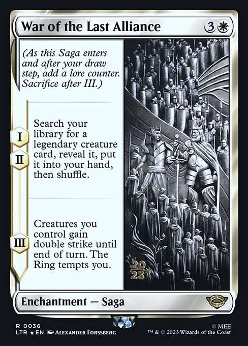 War of the Last Alliance [Foil]