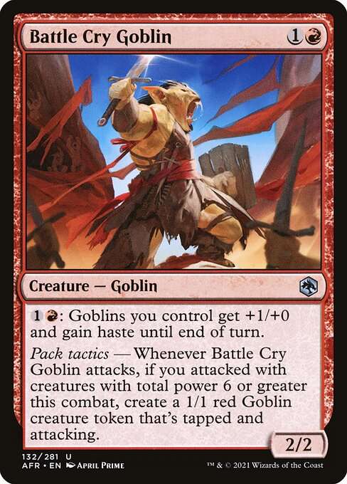 Battle Cry Goblin [Foil]