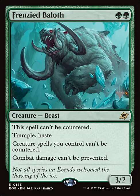 Frenzied Baloth [Foil]