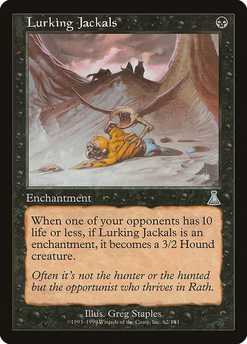 Lurking Jackals [Foil]