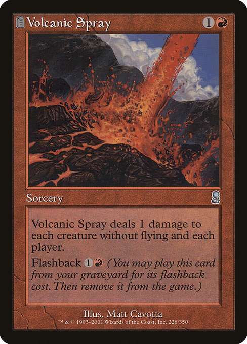Volcanic Spray [Foil]