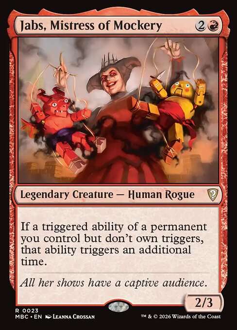 Jabs, Mistress of Mockery [Foil]