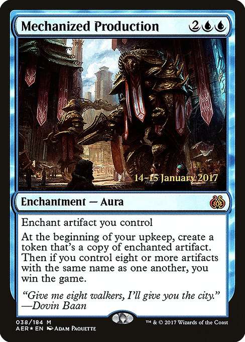 Mechanized Production [Foil]