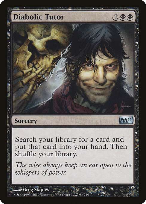 Diabolic Tutor [Foil]