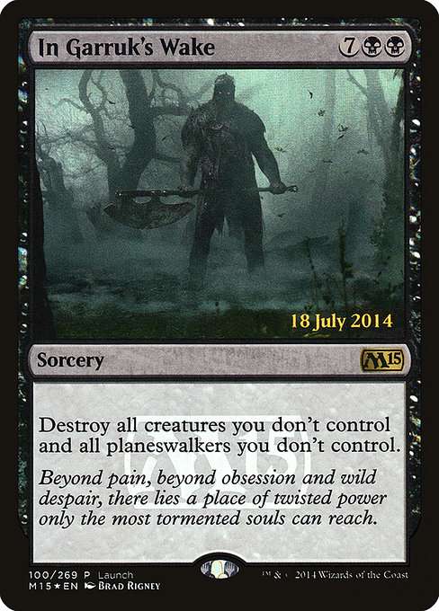 In Garruk's Wake [Foil]