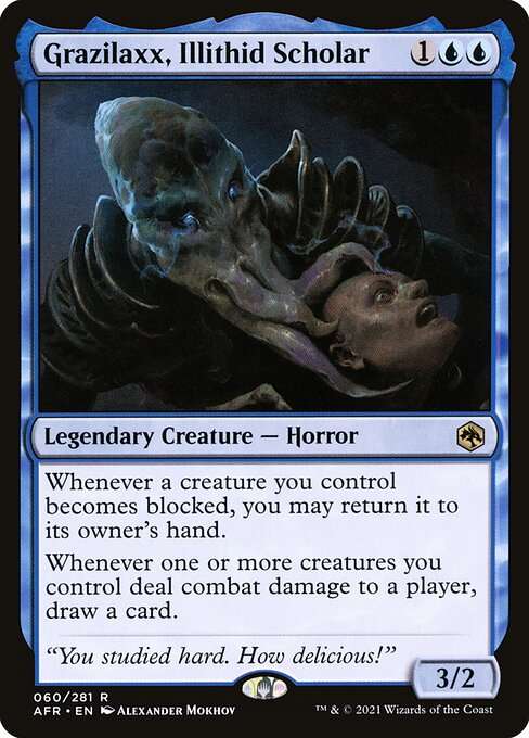 Grazilaxx, Illithid Scholar [Foil]