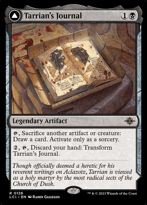 Tarrian's Journal // The Tomb of Aclazotz [Foil]