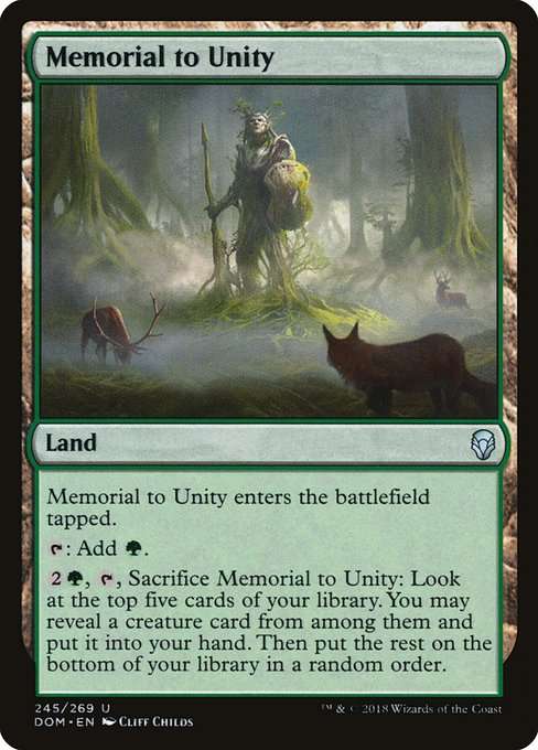 Memorial to Unity [Foil]