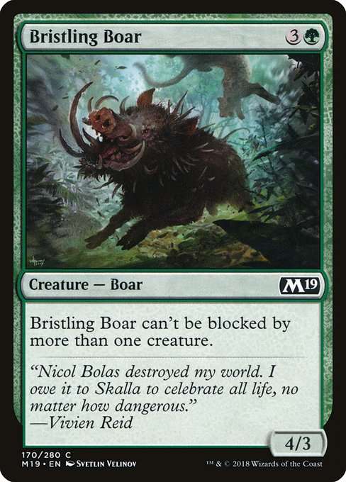 Bristling Boar [Foil]