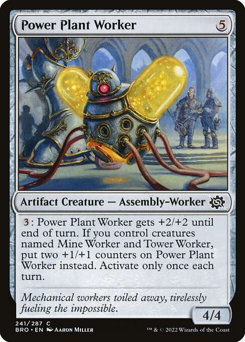 Power Plant Worker [Foil]