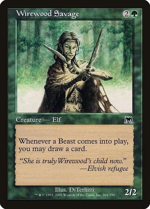 Wirewood Savage [Foil]