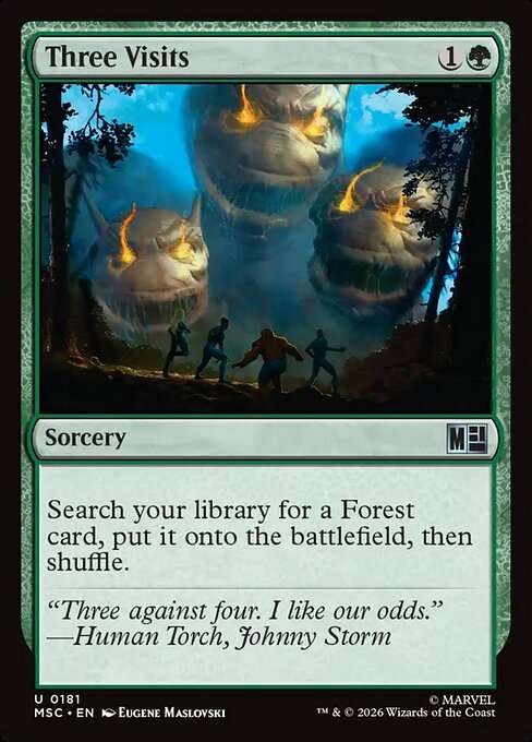 Three Visits [Foil]
