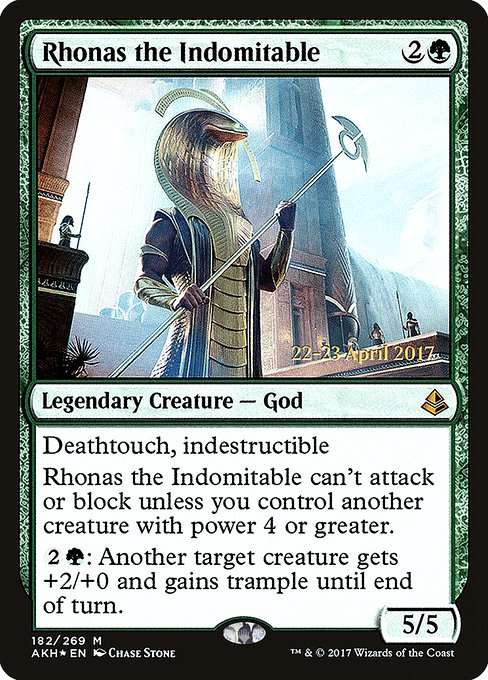 Rhonas the Indomitable [Foil]