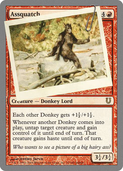 Assquatch [Foil]