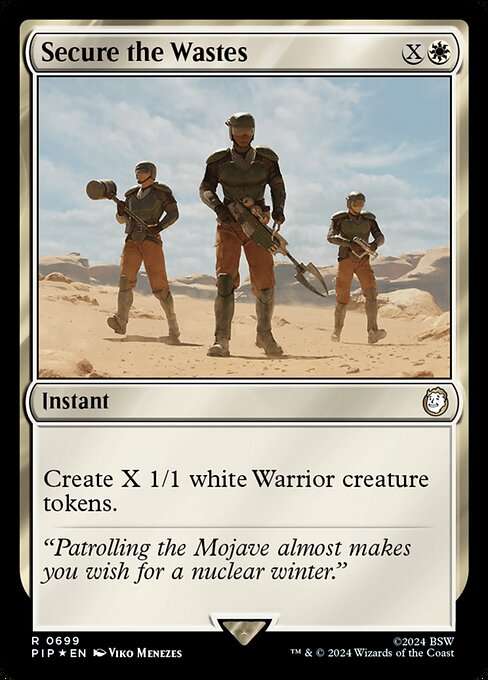 Secure the Wastes [Foil]