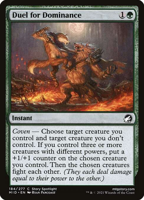 Duel for Dominance [Foil]