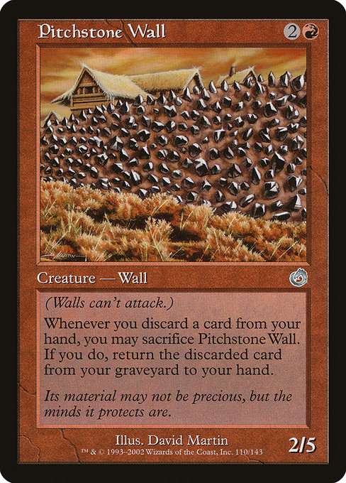 Pitchstone Wall [Foil]