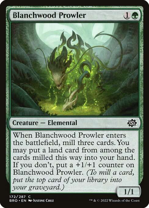 Blanchwood Prowler [Foil]