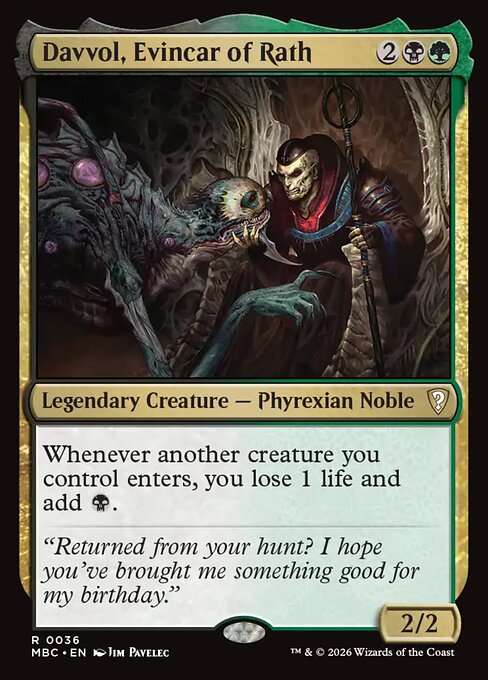 Davvol, Evincar of Rath [Foil]