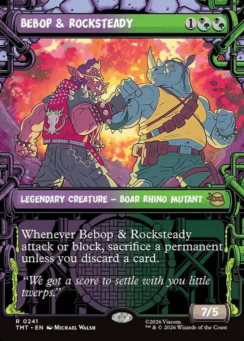 Bebop & Rocksteady [Foil]