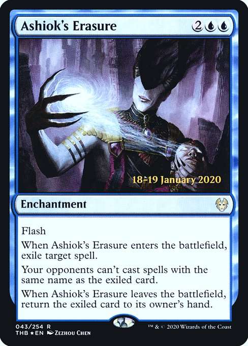 Ashiok's Erasure [Foil]