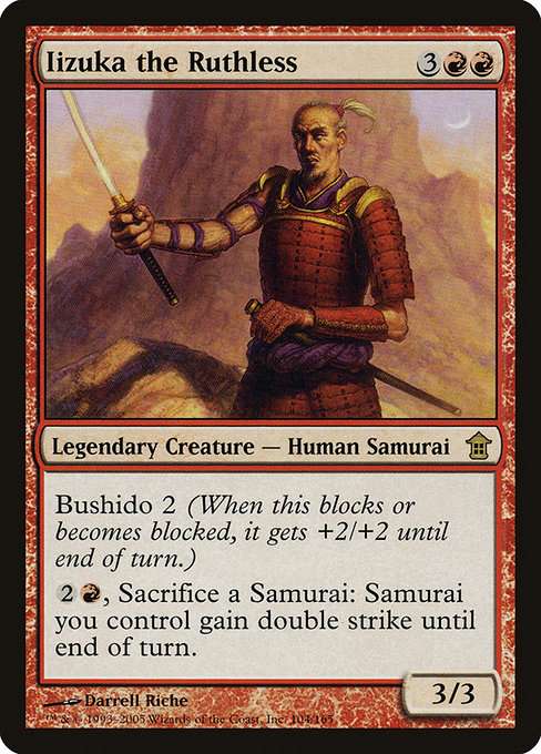 Iizuka the Ruthless [Foil]