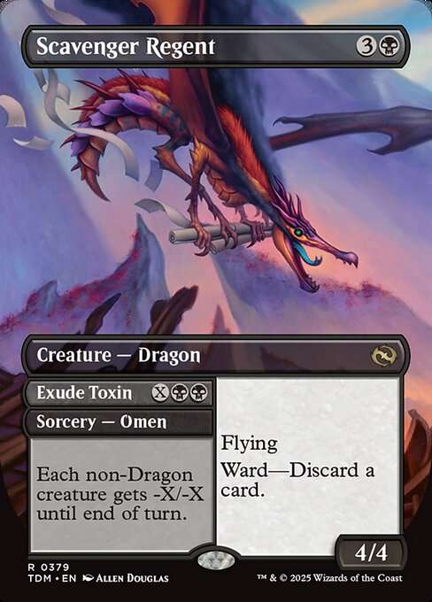 Scavenger Regent // Exude Toxin // Scavenger Regent [Foil]