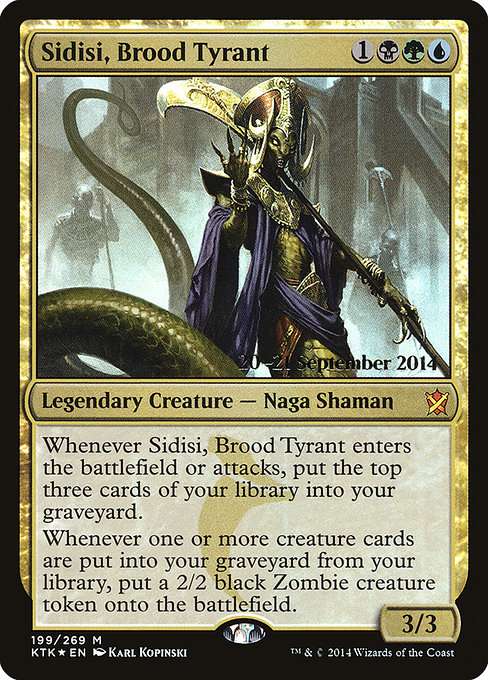 Sidisi, Brood Tyrant [Foil]