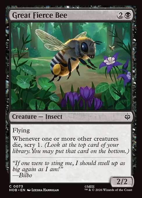 Great Fierce Bee