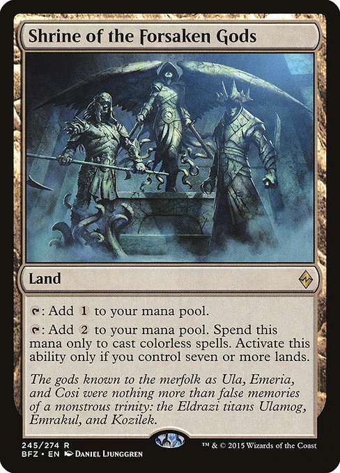 Shrine of the Forsaken Gods [Foil]