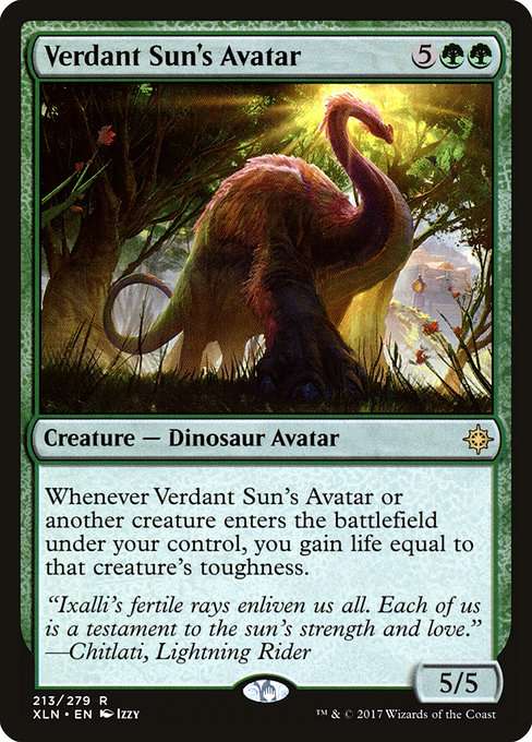 Verdant Sun's Avatar [Foil]