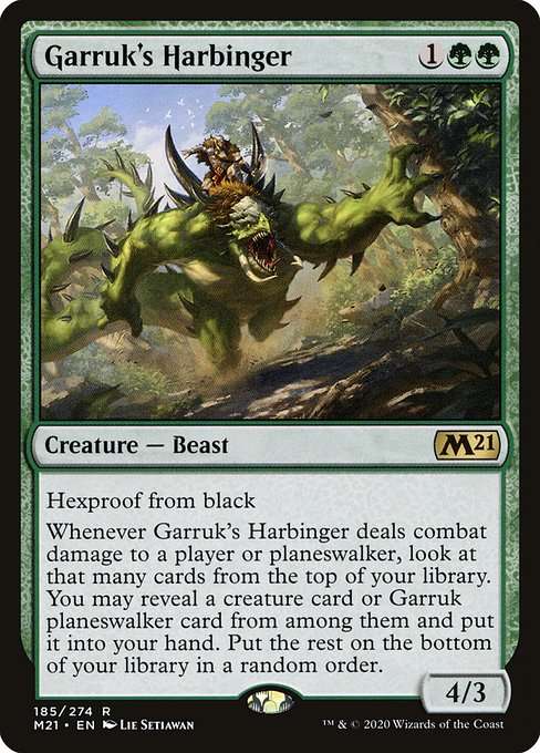 Garruk's Harbinger [Foil]