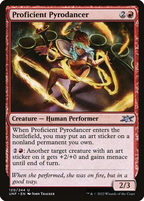 Proficient Pyrodancer [Foil]