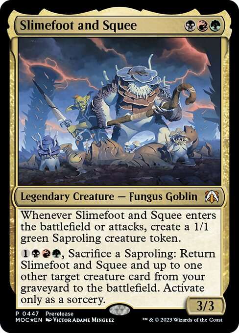Slimefoot and Squee [Foil]