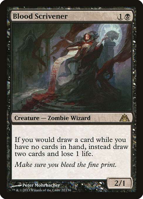 Blood Scrivener [Foil]