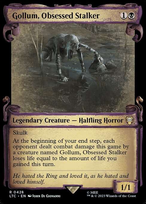 Gollum, Obsessed Stalker [Foil]