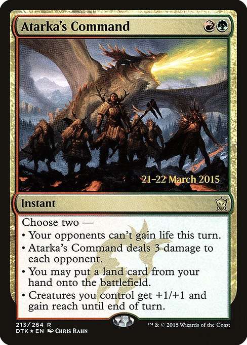 Atarka's Command [Foil]