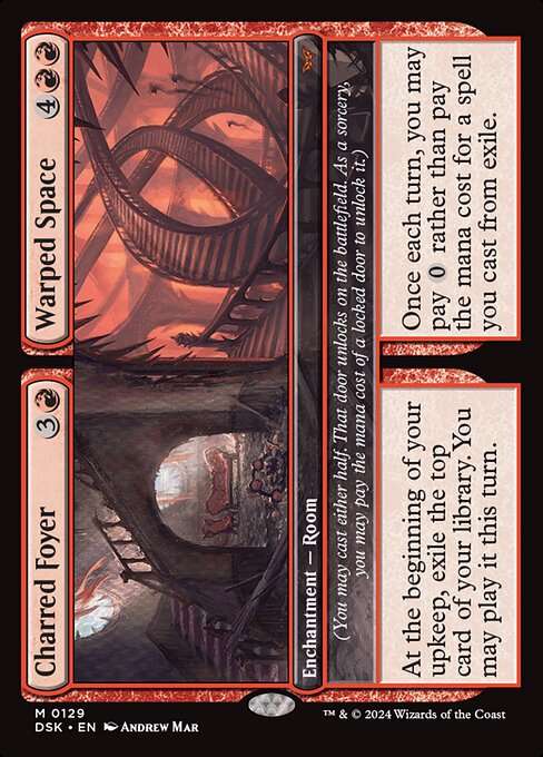 Charred Foyer // Warped Space [Foil]