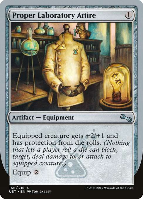 Proper Laboratory Attire [Foil]