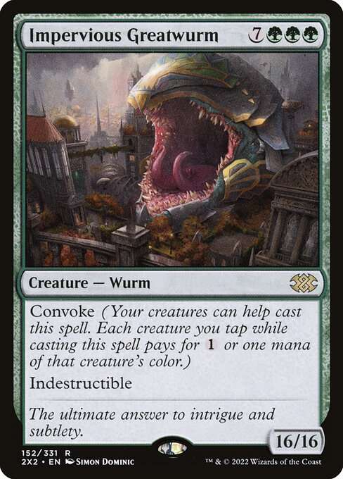 Impervious Greatwurm [Foil]