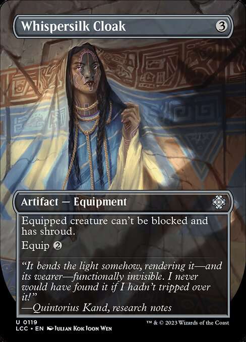 Whispersilk Cloak [Foil]