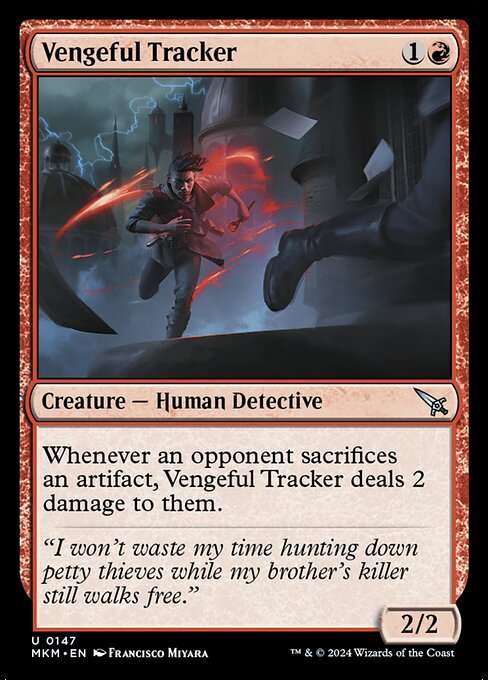 Vengeful Tracker [Foil]