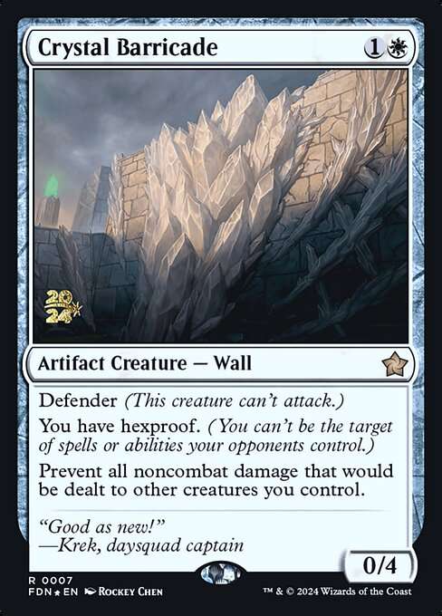 Crystal Barricade [Foil]