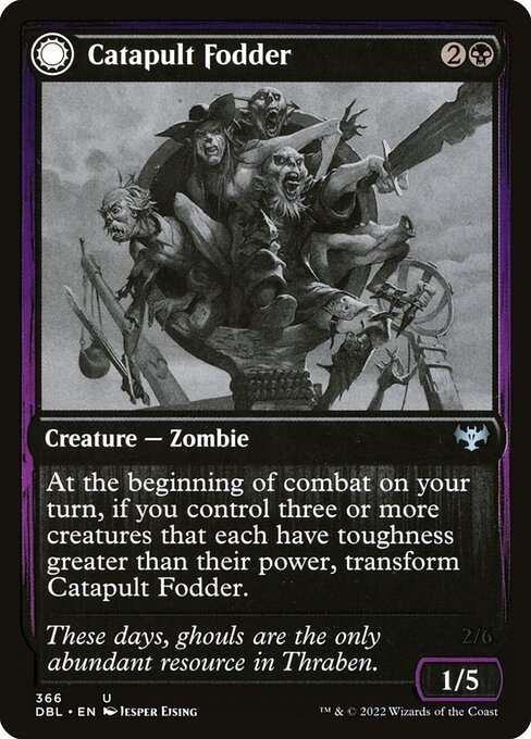 Catapult Fodder // Catapult Captain [Foil]